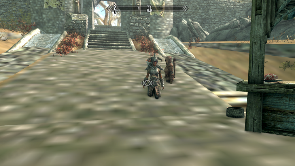 More Whiterun Glitchery 3