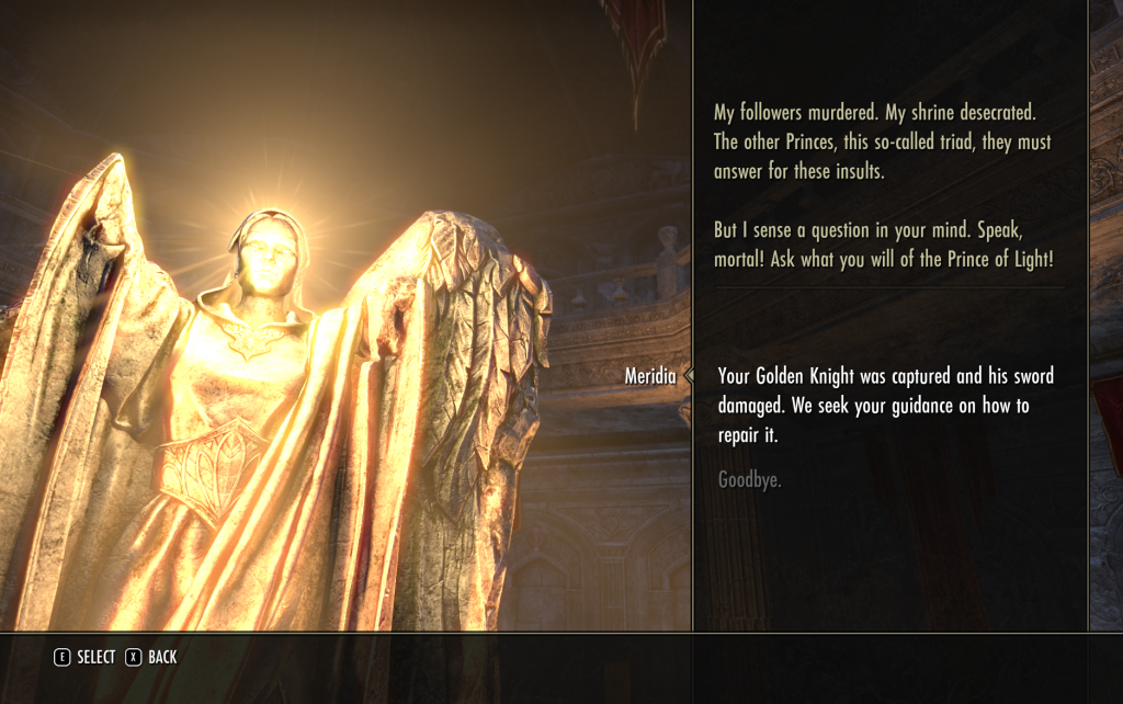 Meridia Speaks