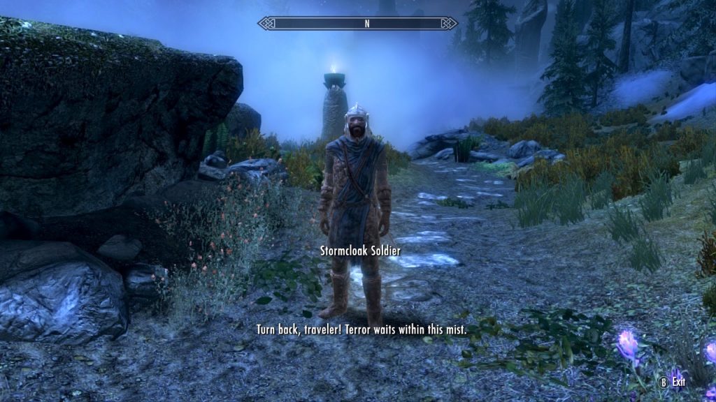 Anxious Stormcloak Soldier