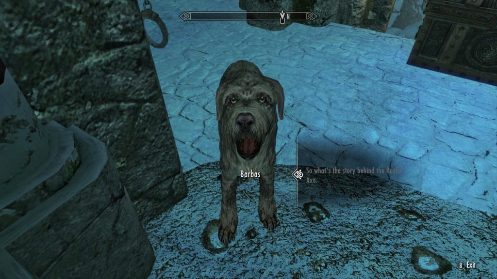 Barbas the Daedra Dog