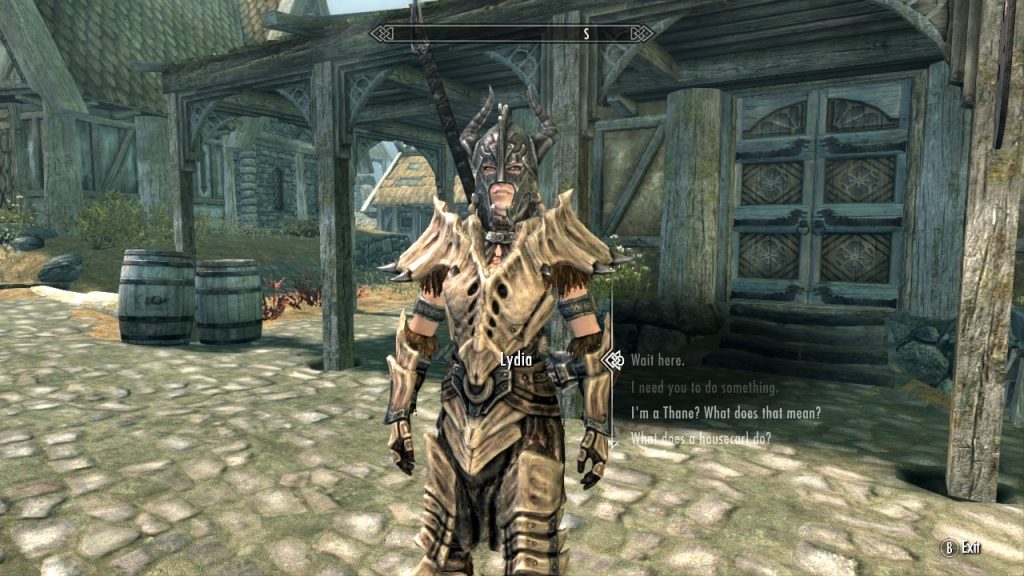 Lydia in Dragonplate Armor