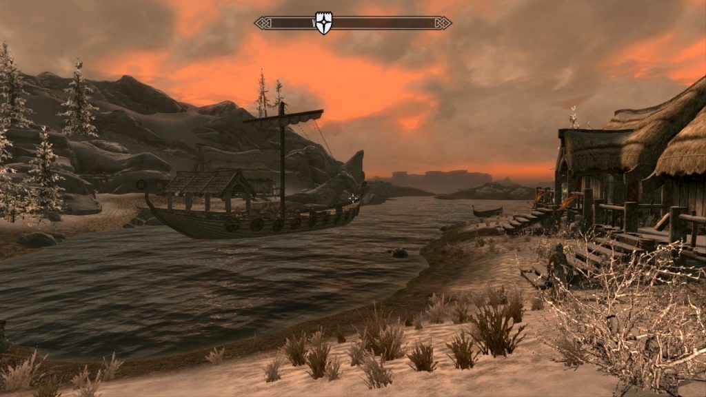 Ship at Dawnstar