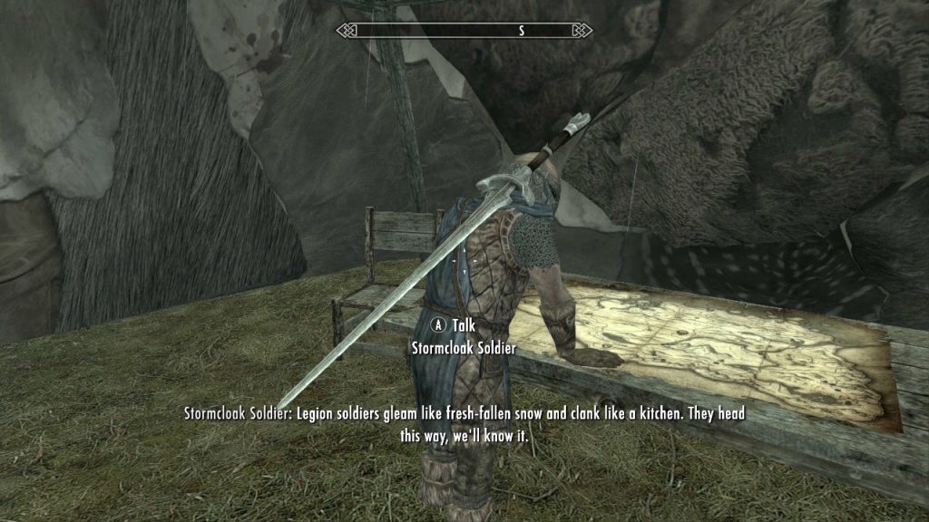 Stuck Stormcloak Soldier