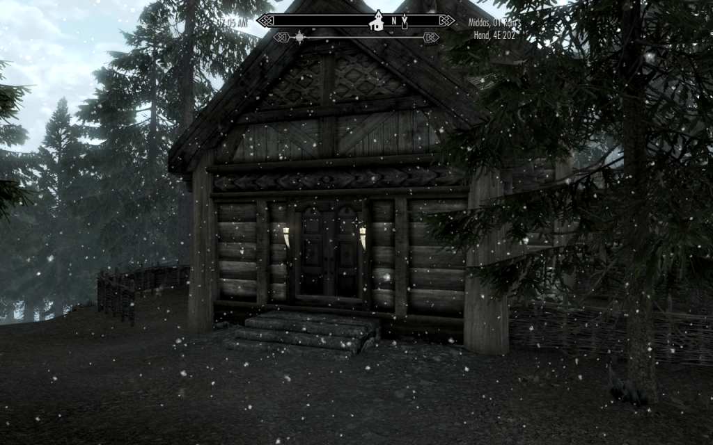 Snow at Lakeview Manor