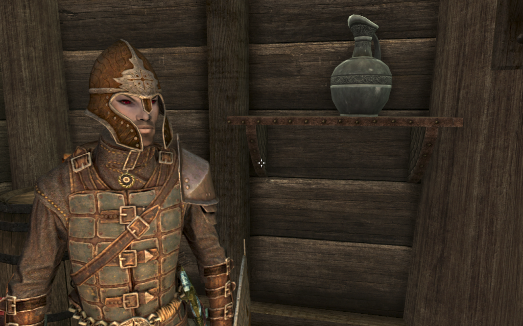 Elessir in Light Dawnguard Armor