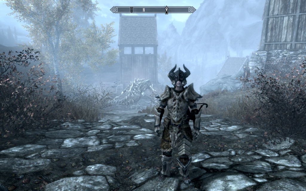 Dead Dragon Outside Riften