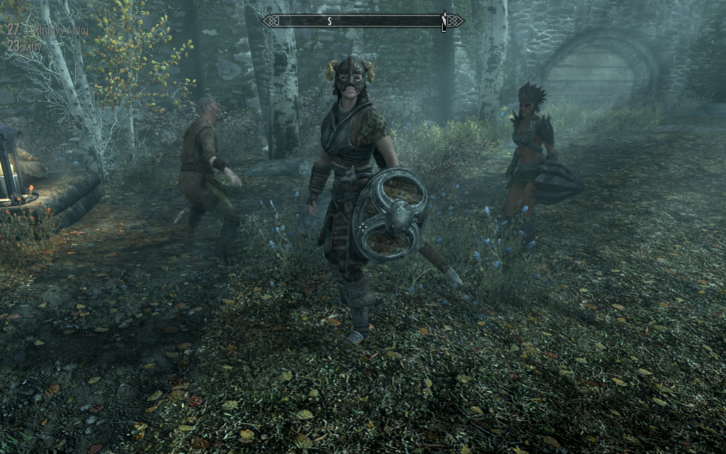 In the Riften Graveyard