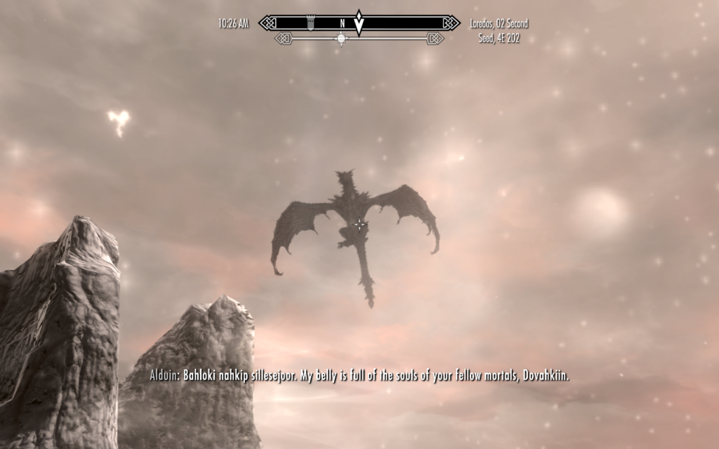 Alduin's Idea of a Taunt