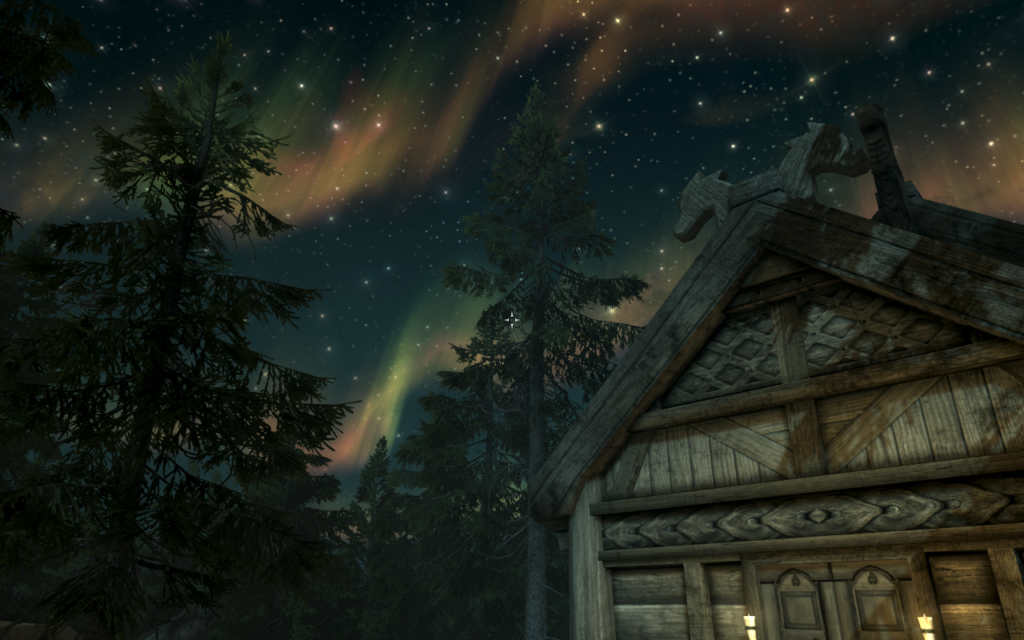 Lakeview Manor at Night