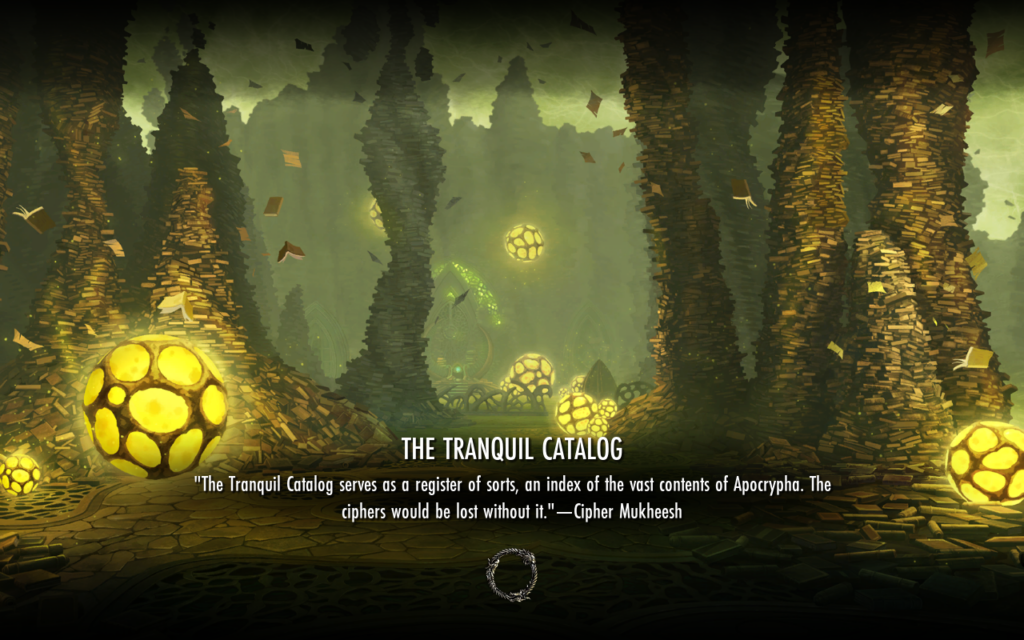 Tranquil Catalog Loading Screen