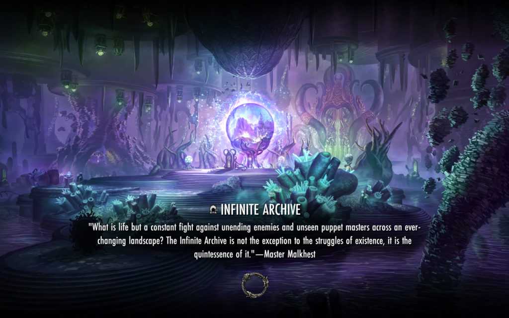 Infinite Archive Loading Screen