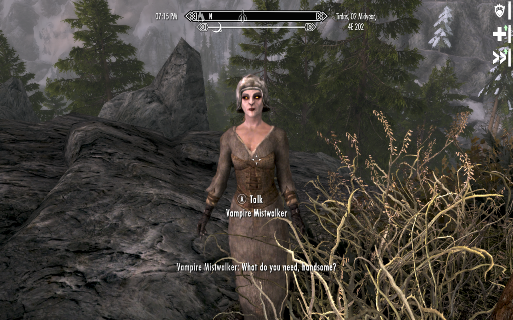 See, Serana? THIS Vampire Thinks I'm Hot