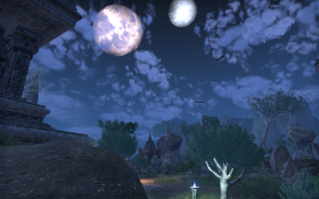 Nighttime in Northern Elsweyr