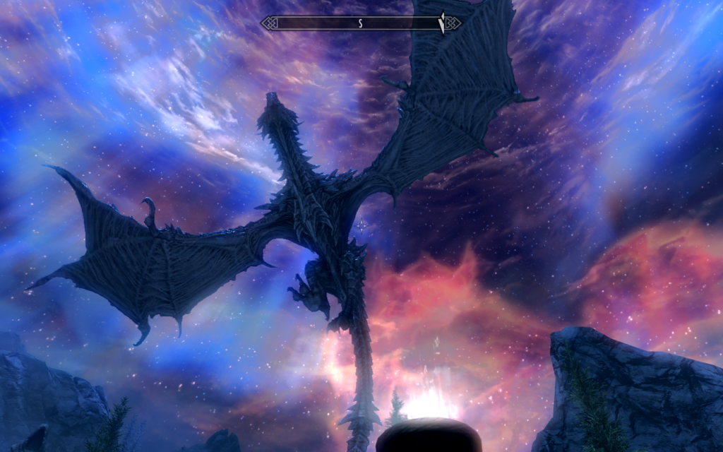 Surprise Alduin in Sovngarde 2