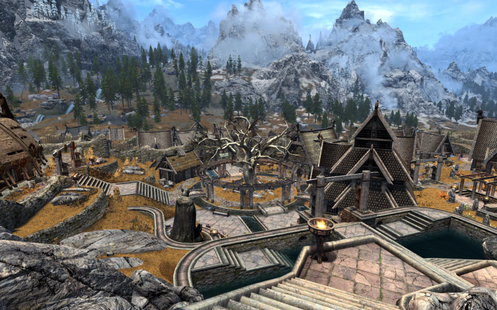 View From Dragonsreach