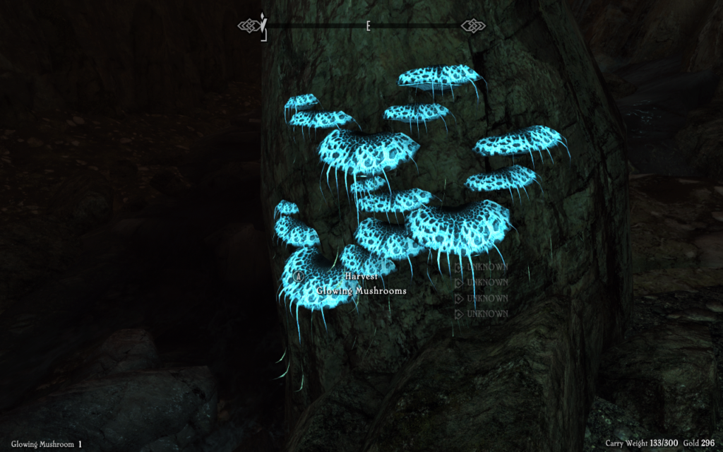 Glowing Mushrooms