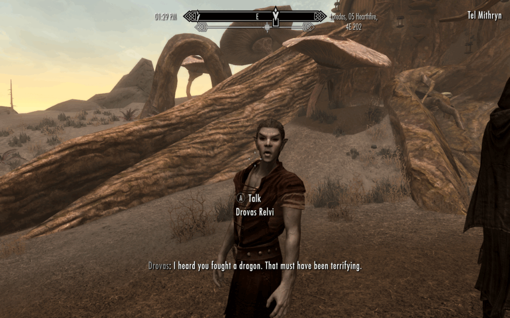 Clearly Drovas Isn't Briefed on "Dragonborn"