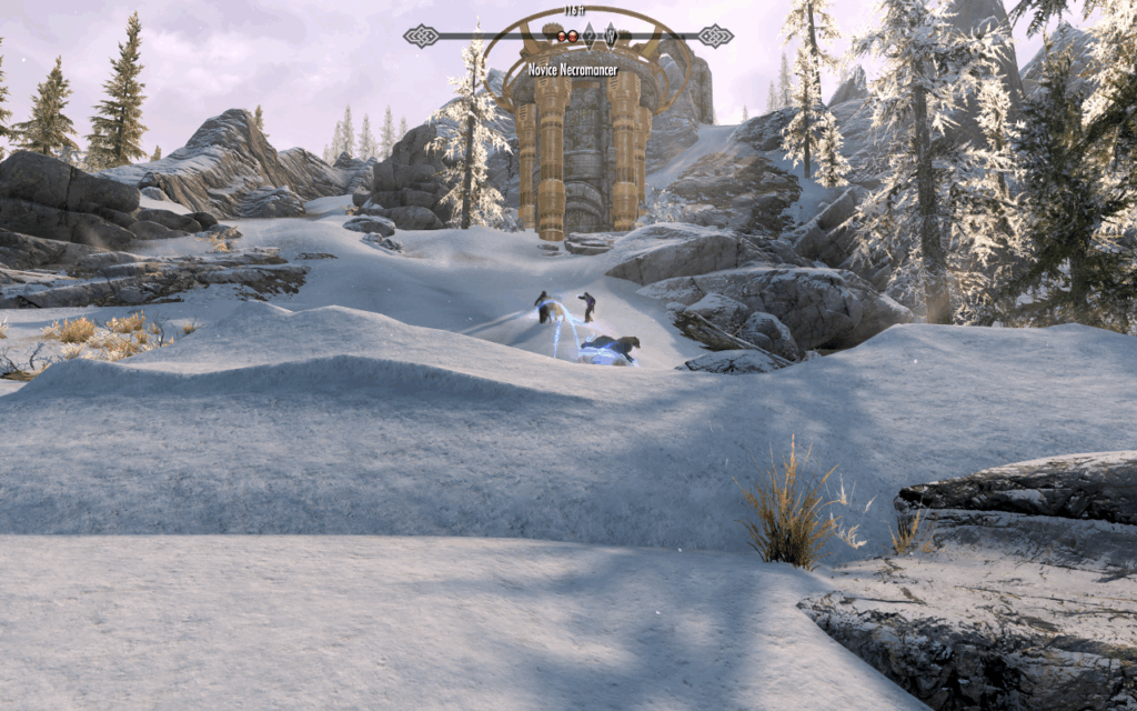 Necromancers vs. Wolf