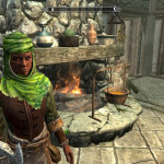 Kendis in Green Redguard Outfit