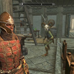 Kendis in Dawnguard Armor