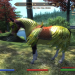 Horse in Elven Armor