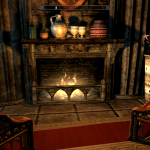 Fireplace at Bloodchill Manor