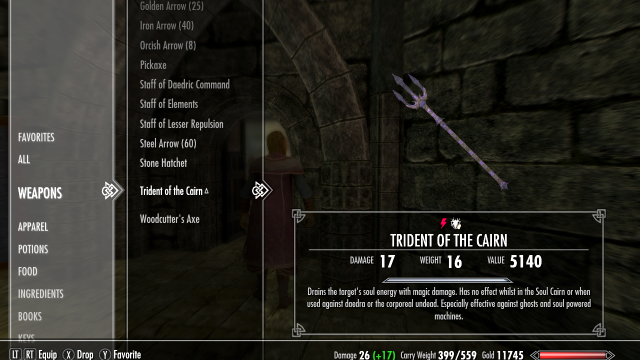 Trident of the Cairn