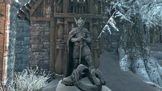 Statue of Talos in Windhelm