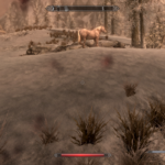 Pale Horse Near Windhelm