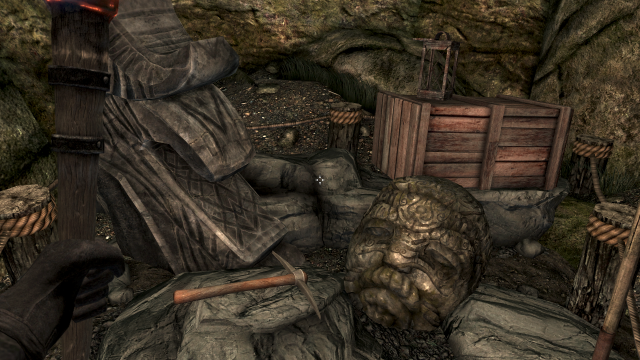 Not the First Relic Hunter in Bleak Falls Barrow
