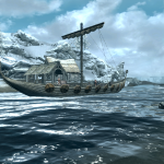 Fishing Scenery in Dawnstar, Daytime and Clear