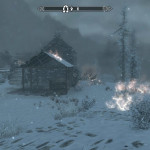 Windhelm Stables on Fire