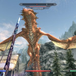 Revered Dragon Over Morthal