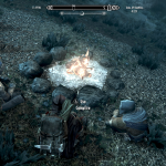 Team Dragonborn Camping Out