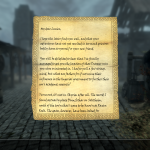 Letter from Lucien's Father