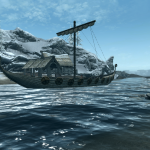 Fishing in Dawnstar, Daytime and Clear